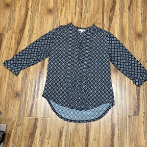 Black & White Blouse